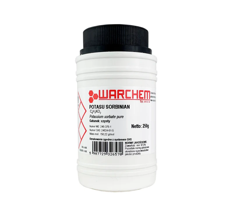 POTASSIUM SORBINATE - rein 250g WARCHEM