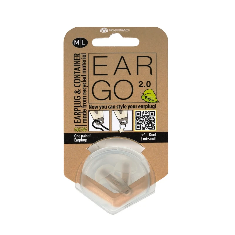 SwedSafe Eargo öronpropp M/L 1 par