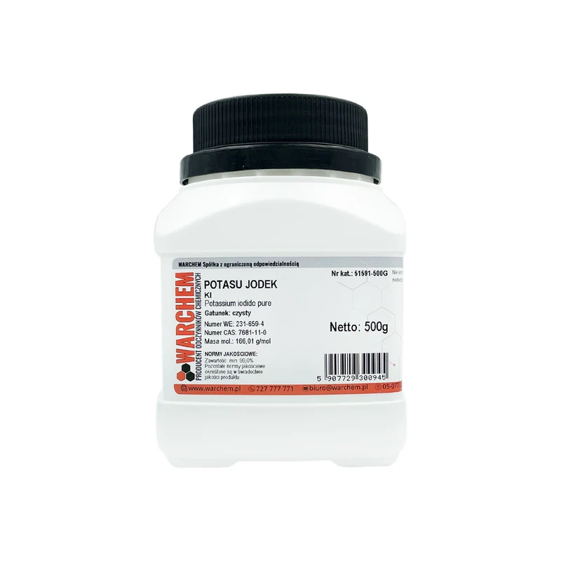 POTASSIUM IODIDE - rein 500g WARCHEM