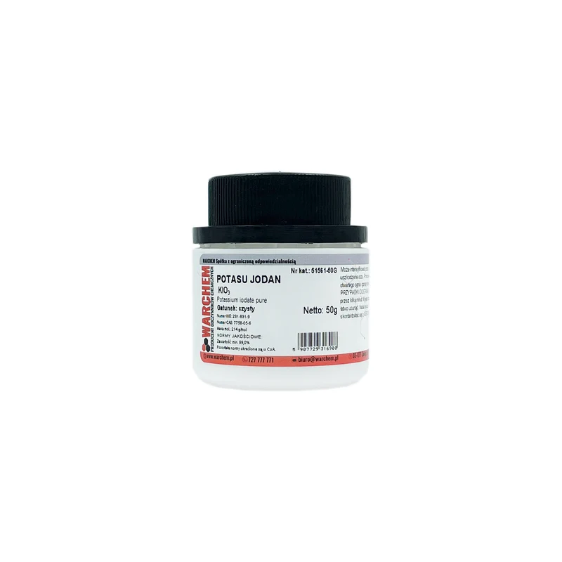 POTASSIUM IODATE - rein 50g WARCHEM