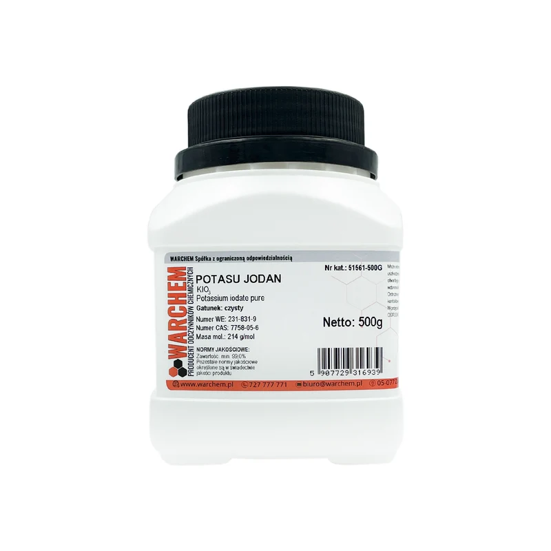 POTASSIUM IODATE - rein 500g WARCHEM