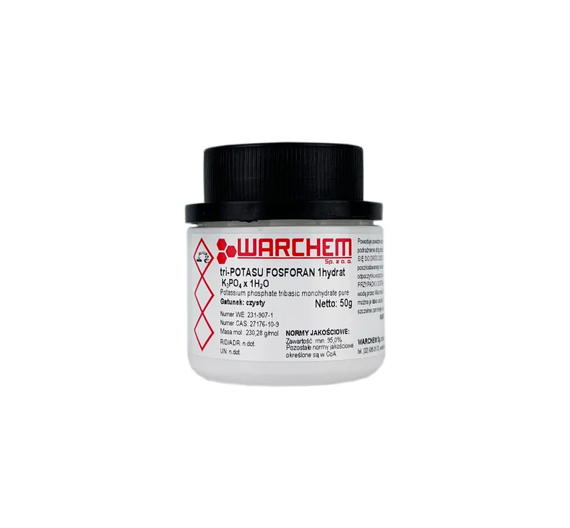 tri-POTASSIUM PHOSPHATE 1hydrate - rein 50g WARCHEM