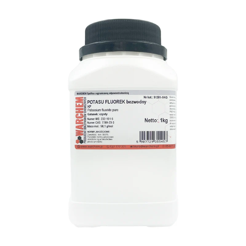 POTASSIUM FLUORIDE wasserfrei - rein 1kg WARCHEM