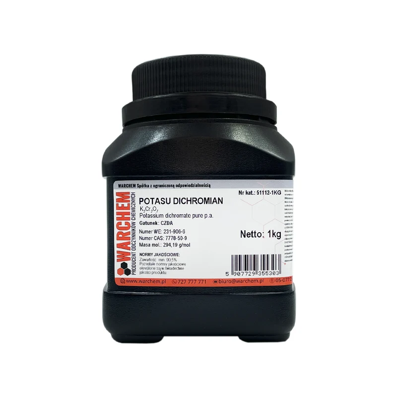 POTASSIUM DICHROMATE - CZDA 1kg WARCHEM
