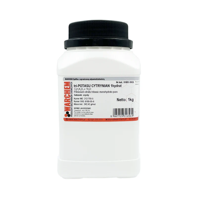 POTASSIUM CITRATE 1hydrate - rein 1kg WARCHEM