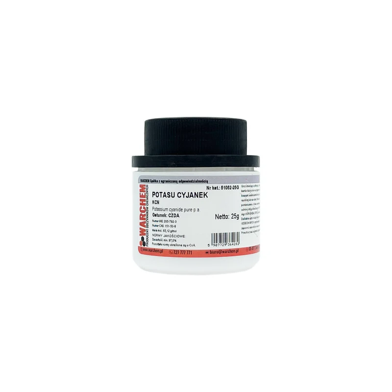 POTASSIUM HYDROGENATE - CZDA 25g WARCHEM