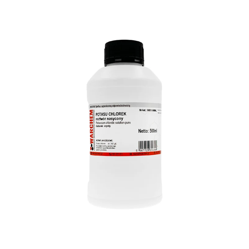 POTASSIUM CHLORIDE gesättigte Lösung 500ml WARCHEM