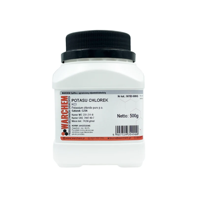 POTASSIUM CHLORIDE - CZDA 500g WARCHEM