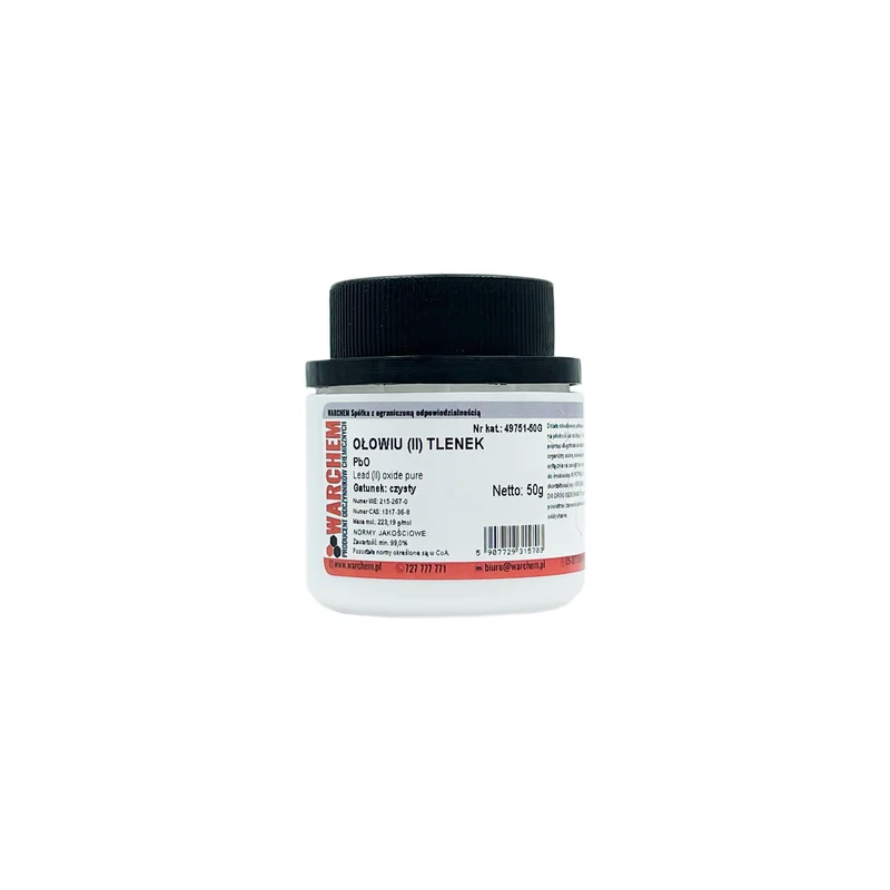 Bleioxid (II) - rein 50g WARCHEM