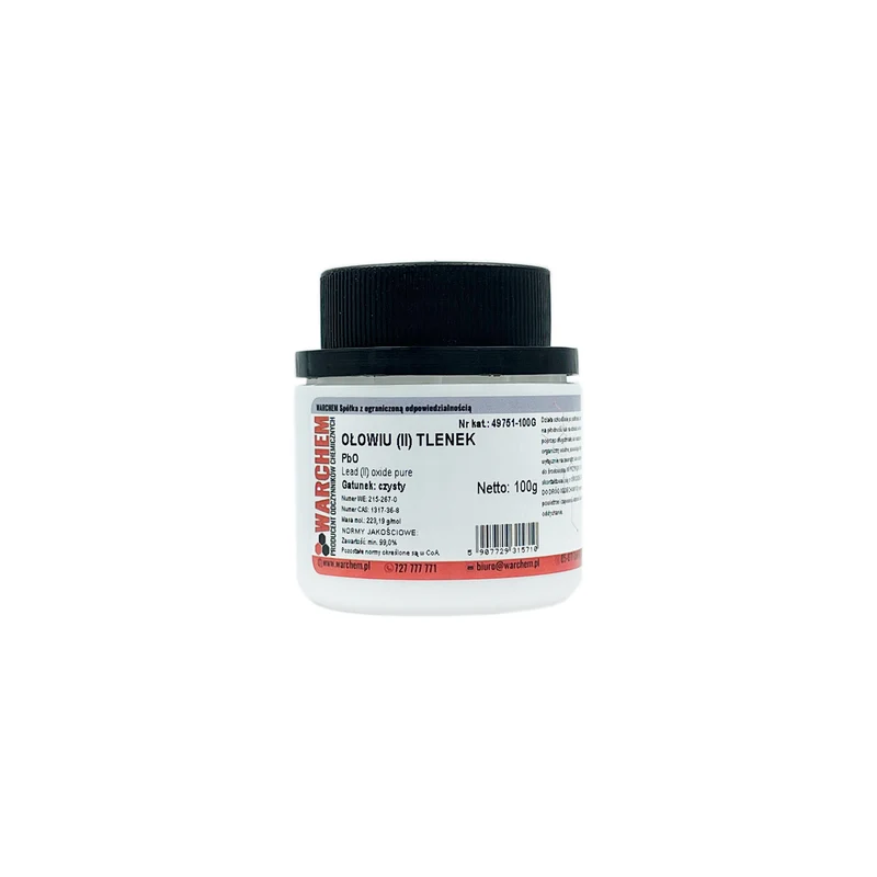Bleioxid (II) - rein 100g WARCHEM