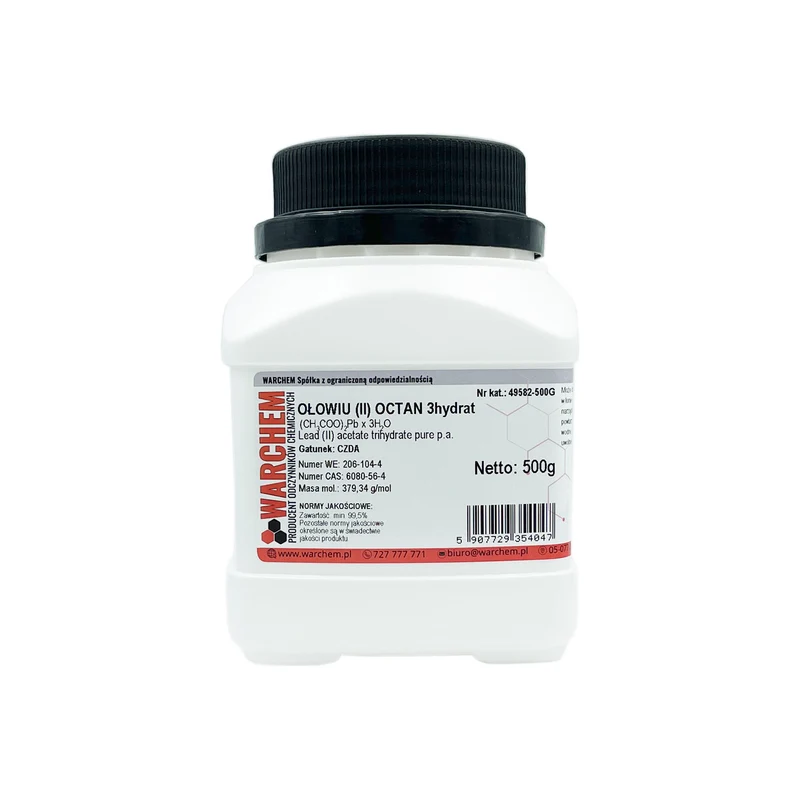 BLEI(II)-Acetat 3-Hydrat - CZDA 500g WARCHEM