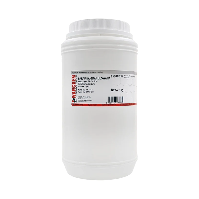 GRANULATED PARAFIN t.t. 50-52 - rein 1kg WARCHEM