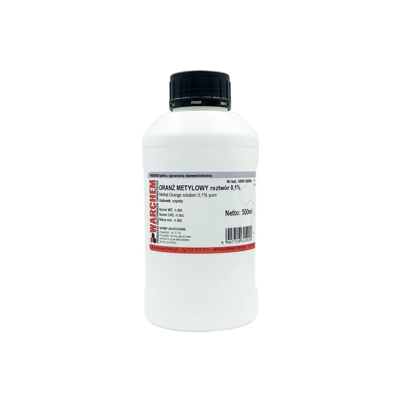 METHYL ORANGE Lösung 0,1% 500ml WARCHEM