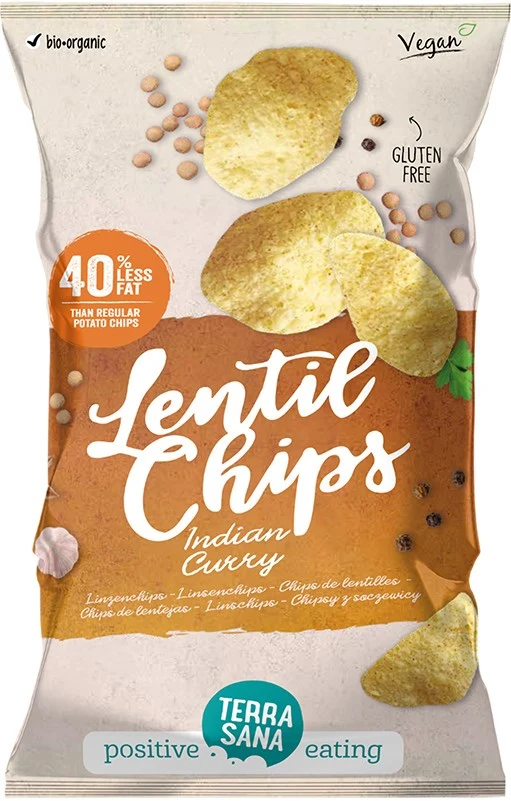 Linschips Curry (L) 75g0g