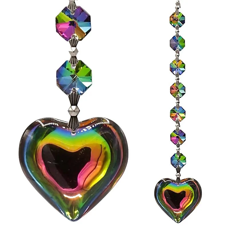 Aurora Heart Feng Shui Solfångare