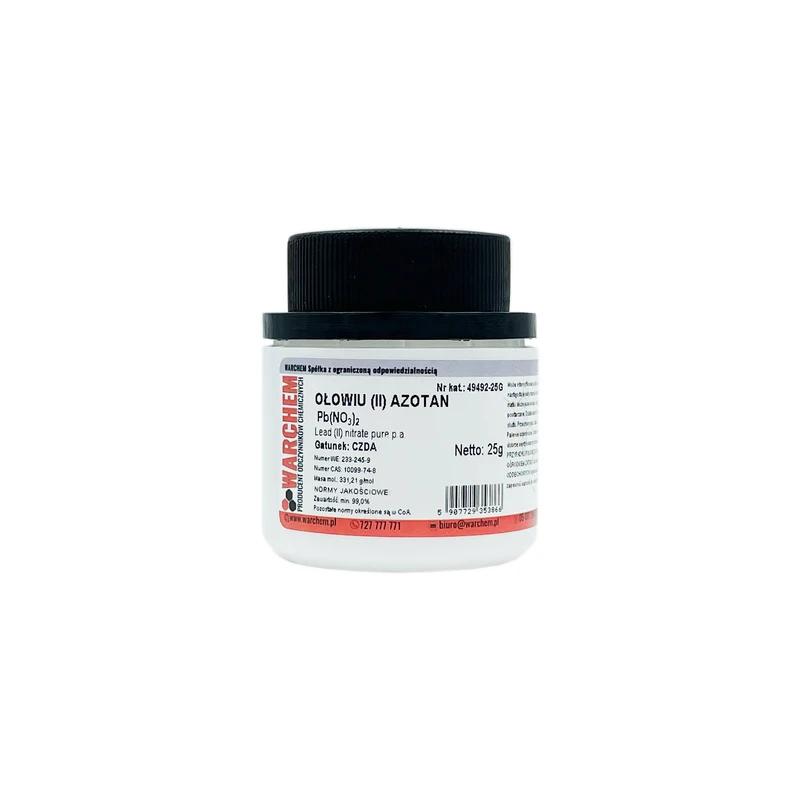 Bleinitrat (II) - CZDA 25g WARCHEM