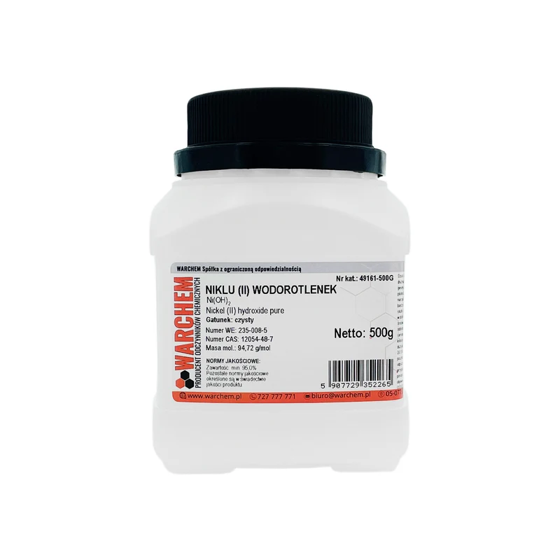 NIKLIUMHYDROXID (II) - rein 500g WARCHEM
