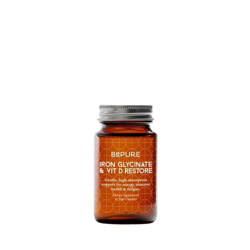 BePure Iron Glycinate + Vit D Restore 30s