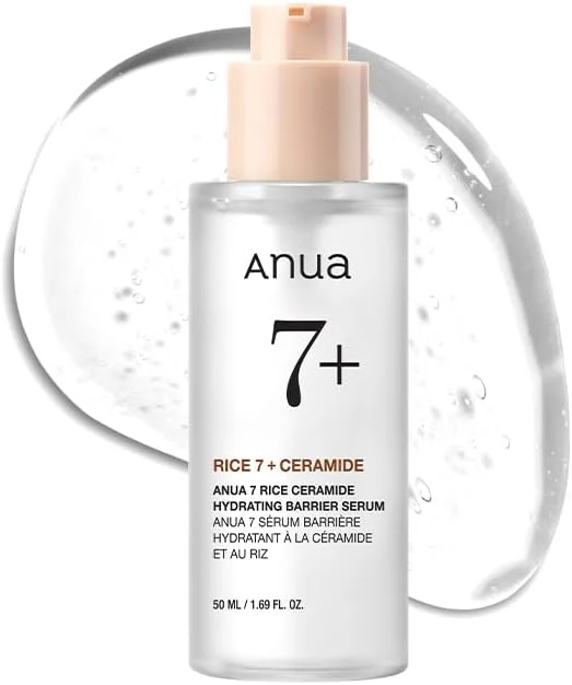 Anua Rice 7+Ceramide Hydrating Barrier Serum 50ml