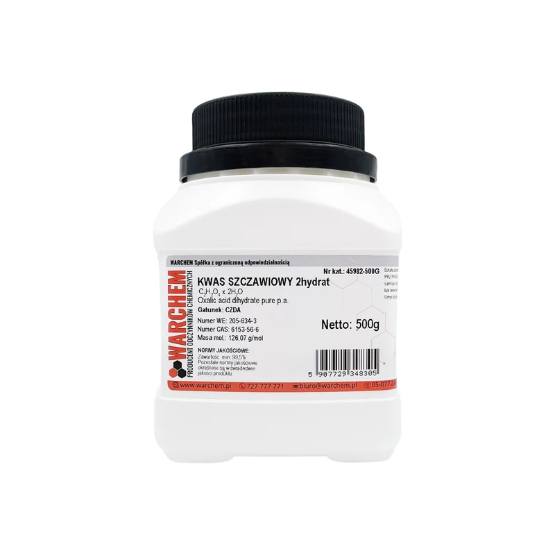 SCHWEFELSÄURE 2-Hydrat - CZDA 500g WARCHEM