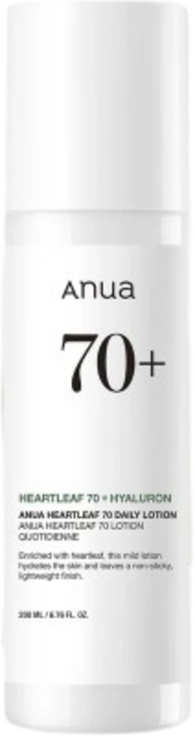 ANUA Heartleaf 70+ Daily Lotion 200ml