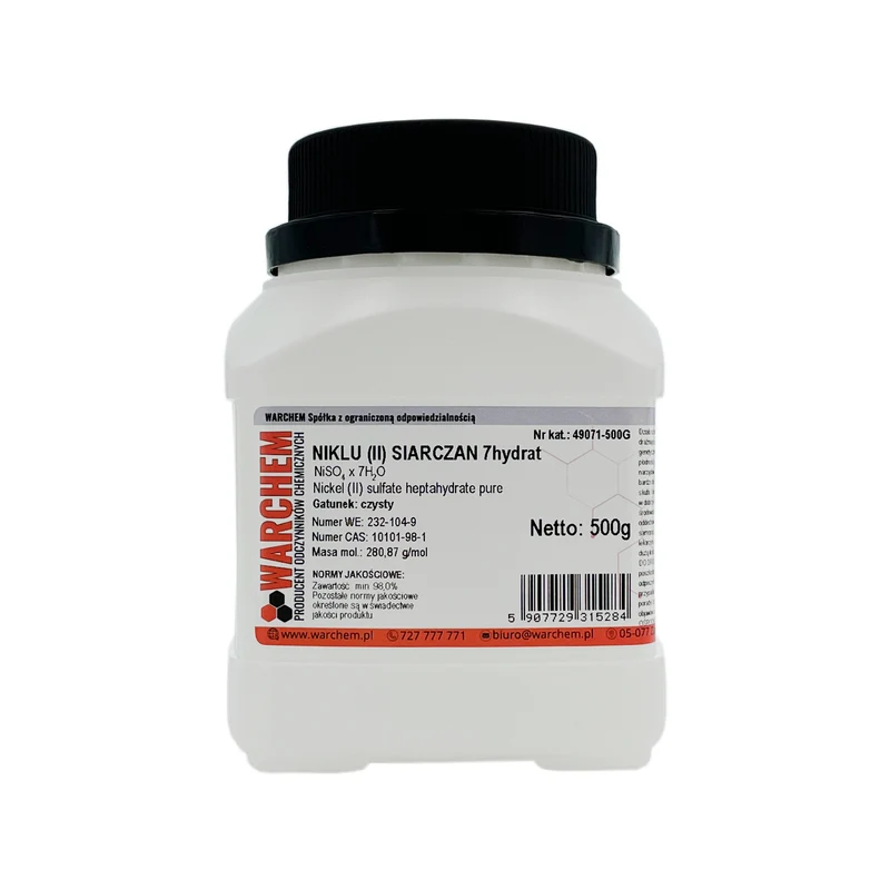 Nickelsulfat (II) 7hydrat - rein 500g WARCHEM