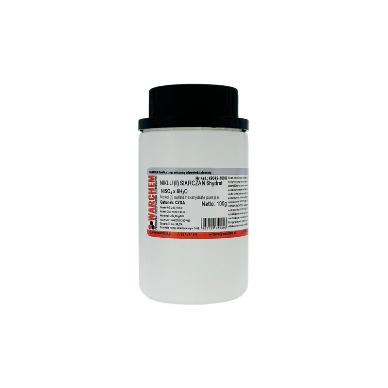Nickelsulfat (II) 6hydrat - CZDA 100g WARCHEM