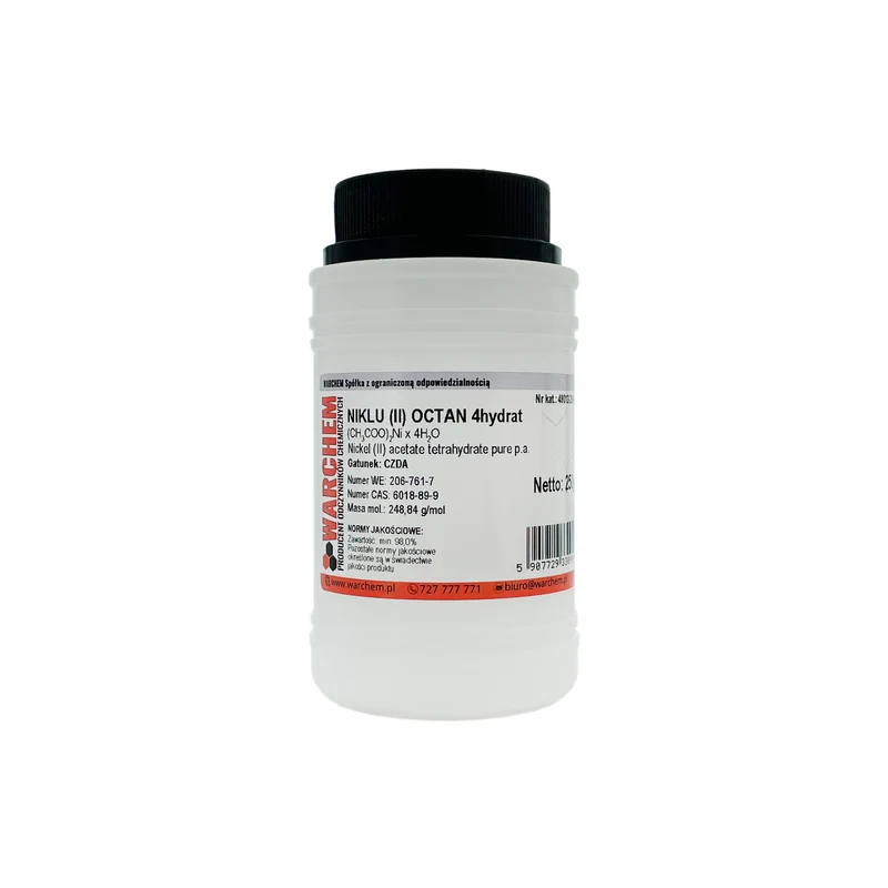 NITRIUM (II) ACETAT 4-Hydrat - CZDA 250g WARCHEM