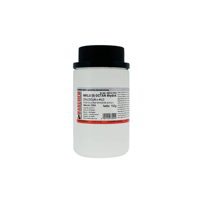 NITRIUM (II) ACETAT 4-Hydrat - CZDA 100g WARCHEM