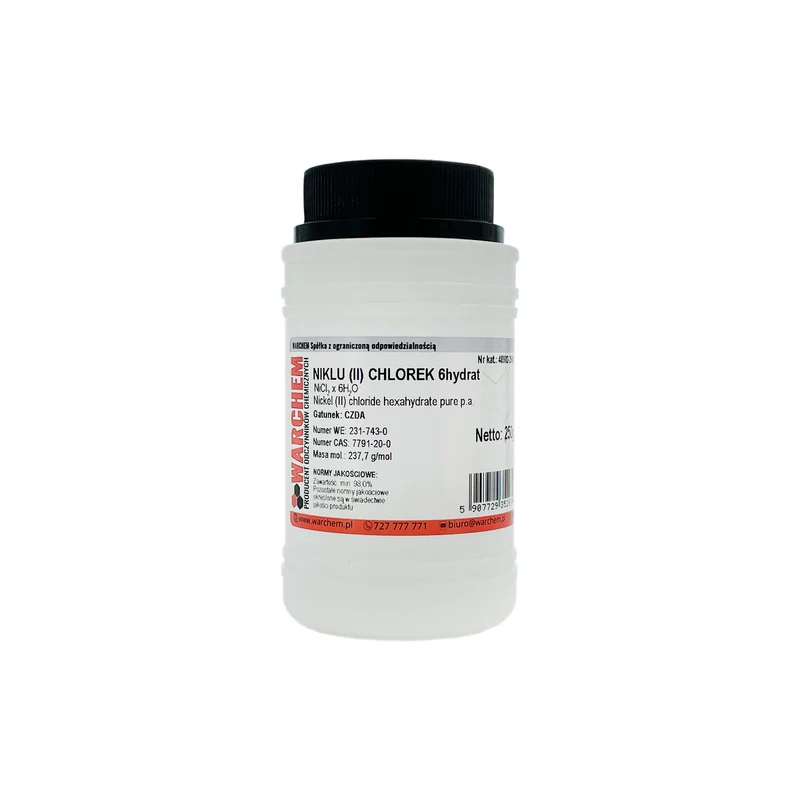Nickel (II) Chlorid 6hydrat - CZDA 250g WARCHEM