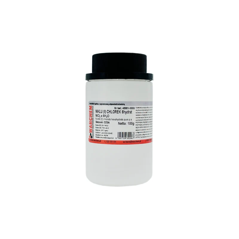 Nickel (II) Chlorid 6hydrat - CZDA 100g WARCHEM