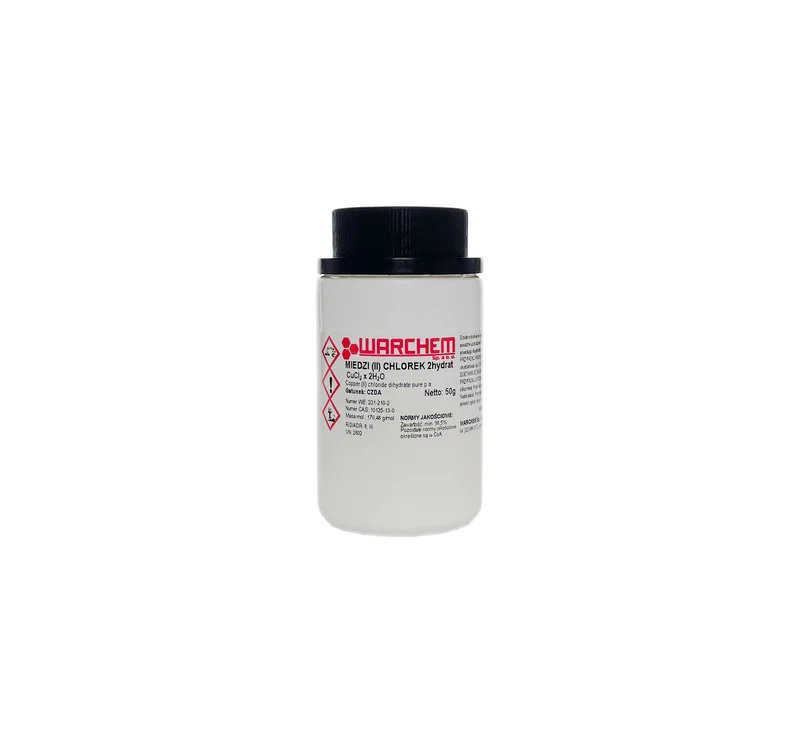 KUPFER(II)CHLORID 2-Hydrat - CZDA 50g WARCHEM