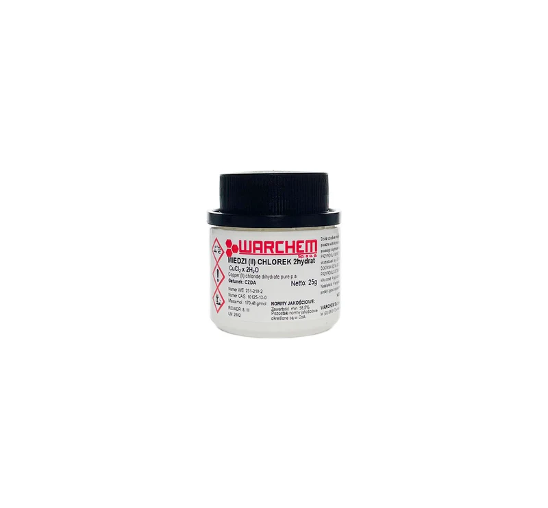 KUPFER(II)CHLORID 2-Hydrat - CZDA 25g WARCHEM