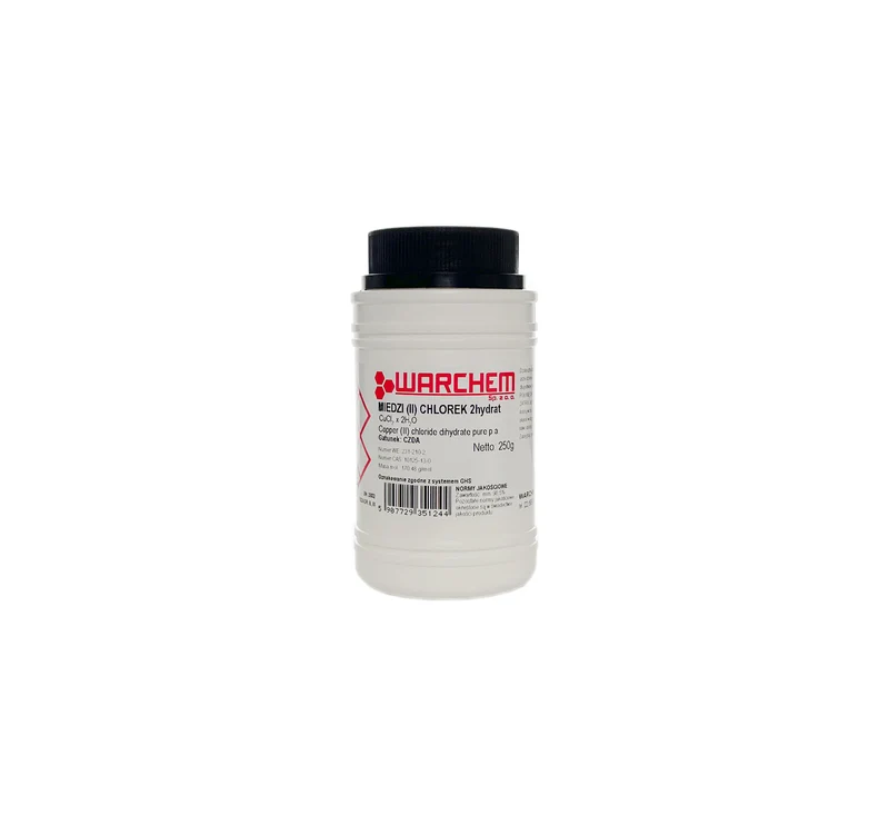 KUPFER(II)CHLORID 2-Hydrat - CZDA 250g WARCHEM