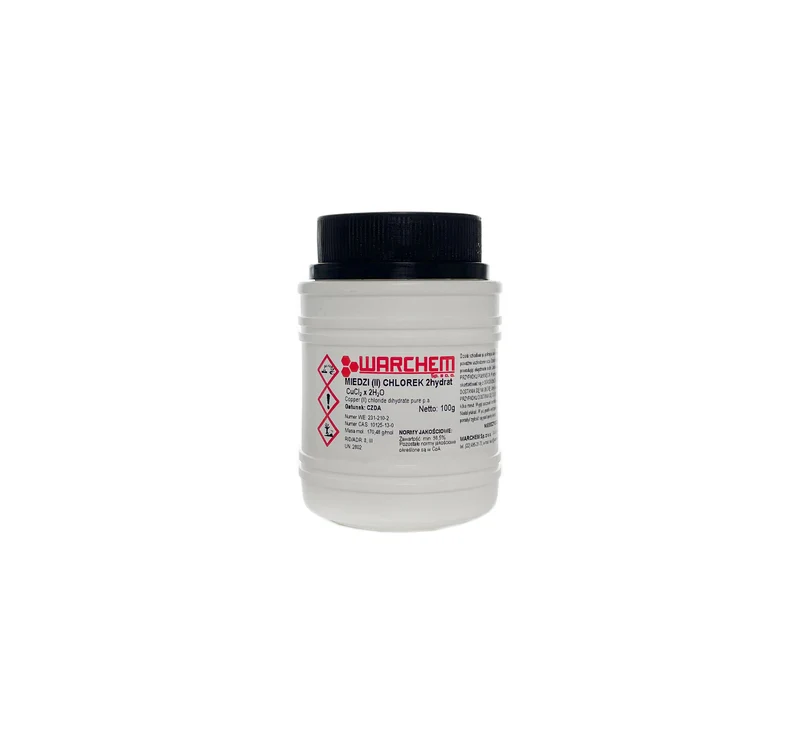 KUPFER(II)CHLORID 2-Hydrat - CZDA 100g WARCHEM