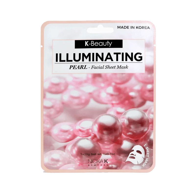 Nicka K Face Mask Sheet Pearl 20g