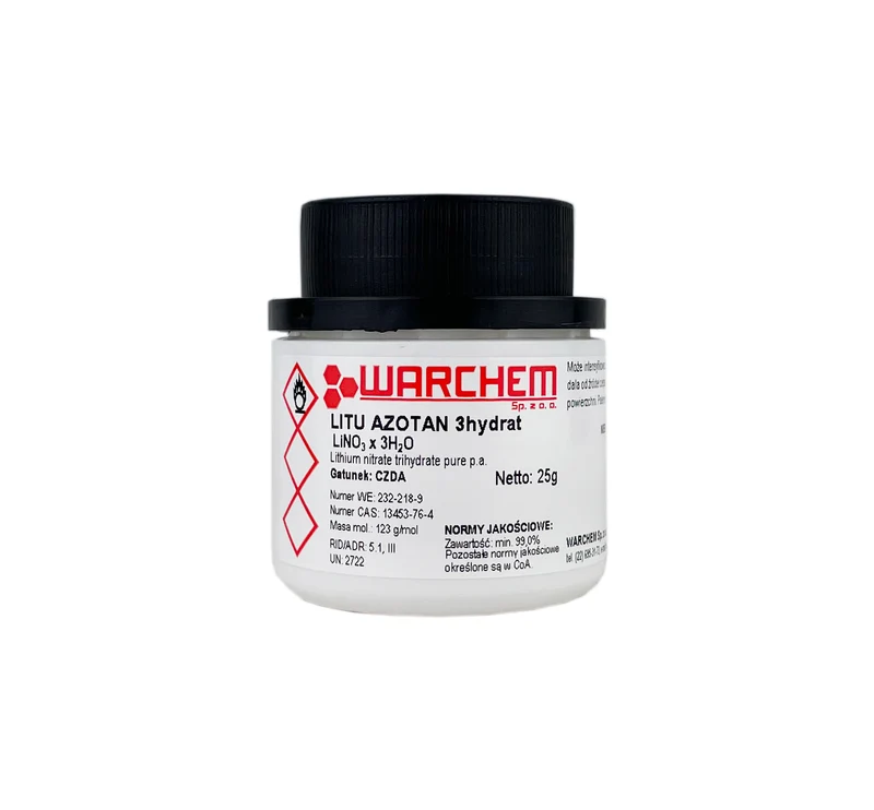 Lithiumnitrat 3-Hydrat - CZDA 25g WARCHEM