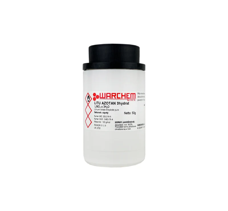 LITIUM 3-Hydrat - rein 50g WARCHEM