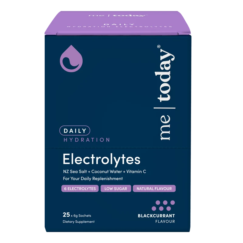 Me Today Daily Hydration Electrolytes Blackcurrant 25x6g 150g