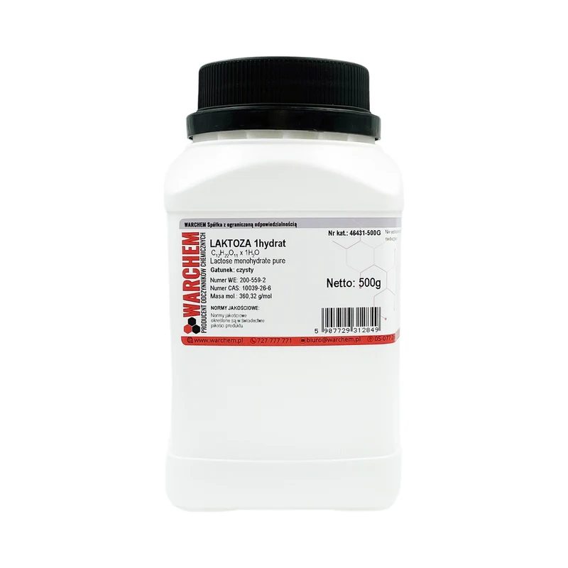 LACTOSE 1hydrat - rein 500g WARCHEM