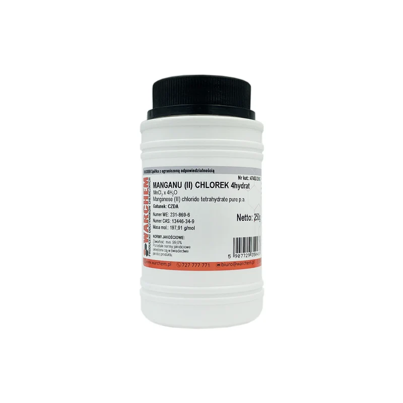 MANGANIUM(II)CHLORID 4-Hydrat - CZDA 250g WARCHEM