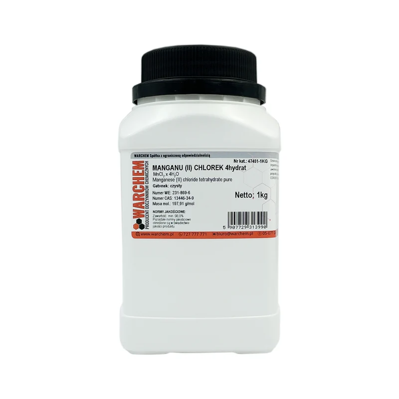 MANGAN (II) CHLORID 4-Hydrat - rein 1kg WARCHEM