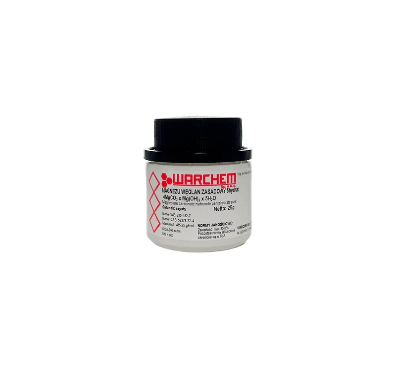 MAGNESIUM CARBONATE BASIC - rein 25g WARCHEM