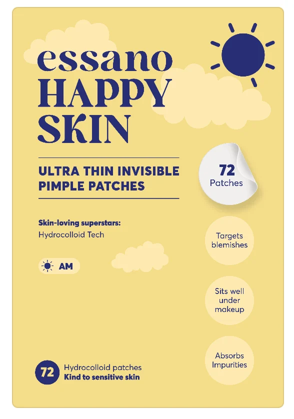 ESSANO U/Thin Inv Pimple Patches 72s