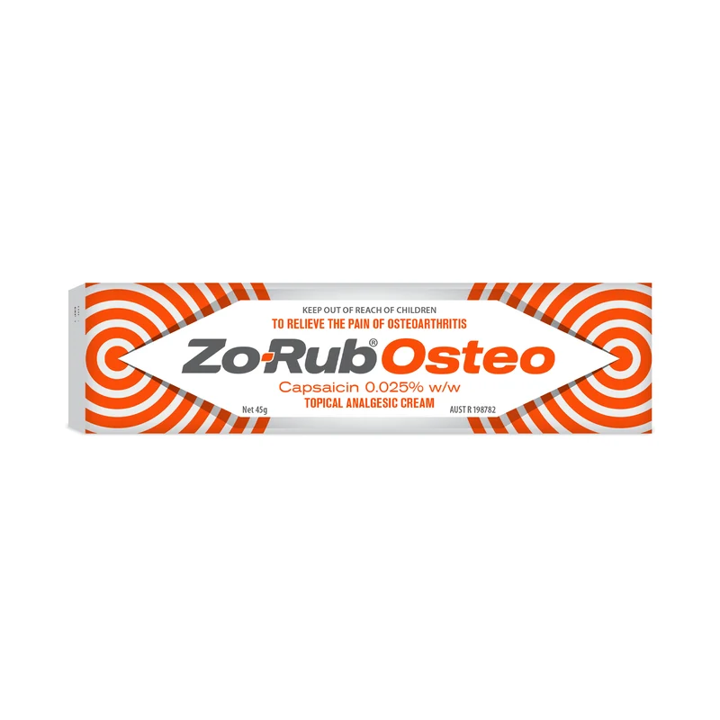 ZO-RUB Osteo Capsaicin0.025% w/w 45g