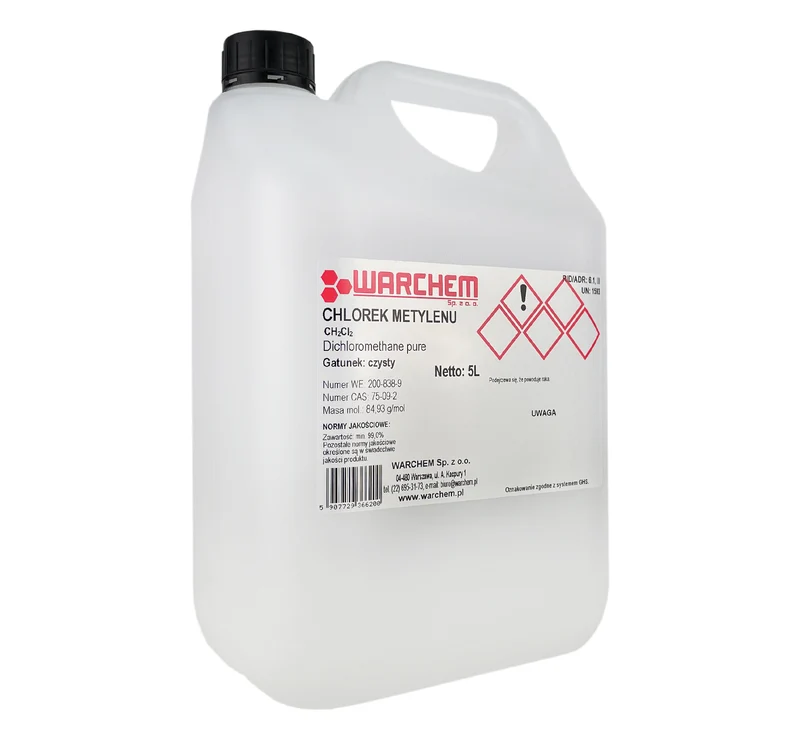 METHYLENEUM CHLORIDE (DICHLOROMETHAN) - rein 5L WARCHEM