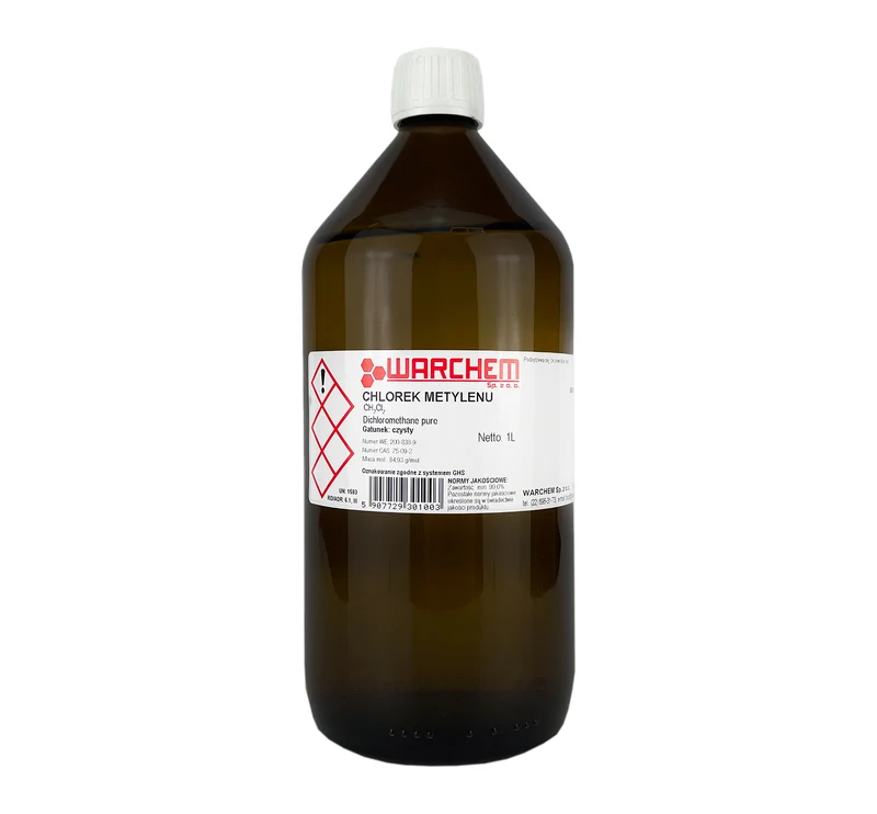 METHYLENEUM CHLORIDE (DICHLOROMETHAN) - rein 1L WARCHEM
