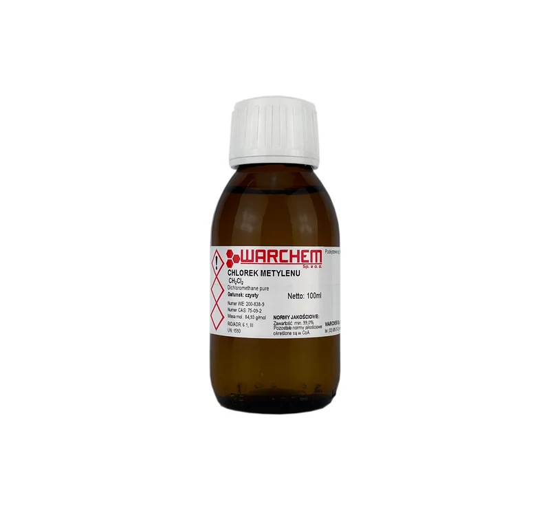 METHYLENEUM CHLORIDE (DICHLOROMETHAN) - rein 100ml WARCHEM