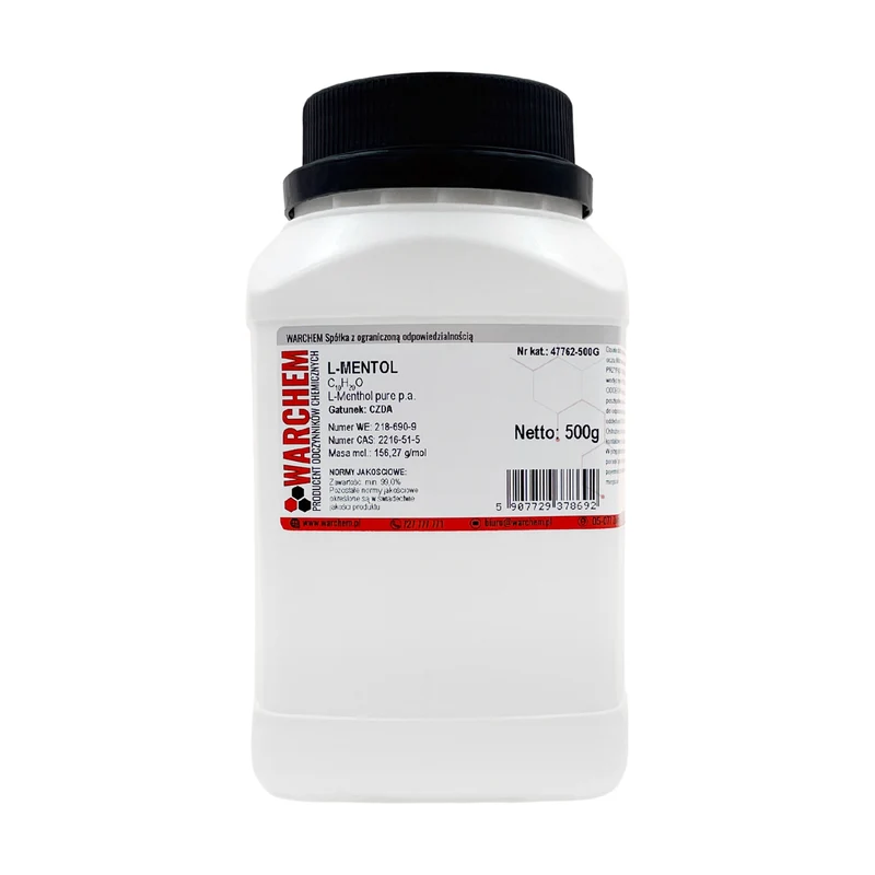 L-MENTOL - CZDA 500g WARCHEM