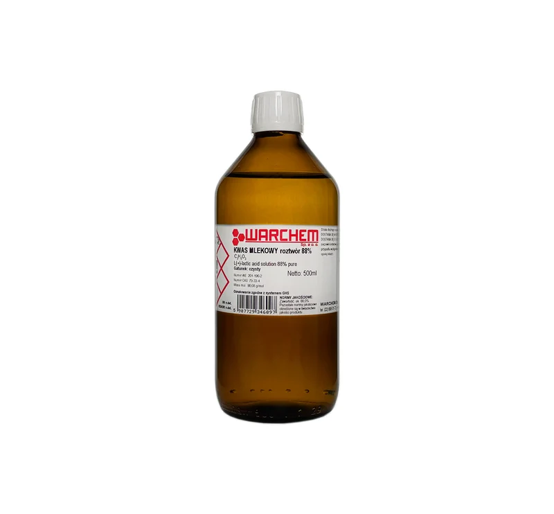 LACTIC ACID 88% - rein 500ml WARCHEM